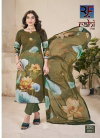 Royal Gold Vol 1 By Rahi Heavy Cambric Cotton Fancy Organic Print With Hand Work  Dress Material Wholesale Market In Surat